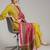 structured women embroidered kurta with trousers with dupatta