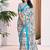 off_white floral pure georgette ready to wear saree