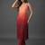 structured women dyed kurta with trousers