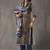 formal women printed kurta with palazzos with dupatta