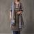 formal women printed kurta with palazzos with dupatta