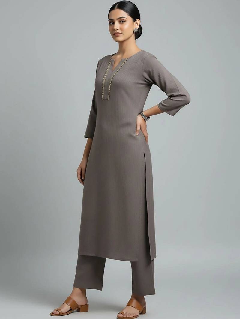 tailored women kurta with trousers