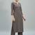 tailored women kurta with trousers