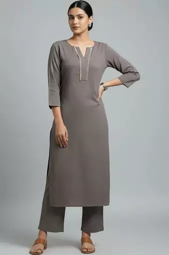 tailored women kurta with trousers