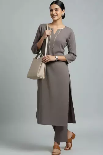 tailored women kurta with trousers