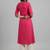 women striped regular cotton kurta with palazzos