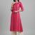 women striped regular cotton kurta with palazzos