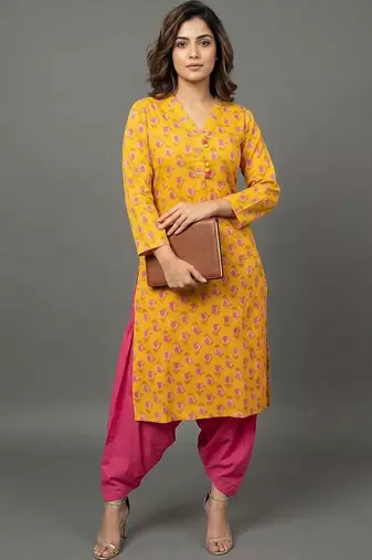 smart womens latest kurta set