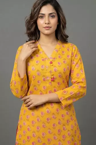 smart womens latest kurta set