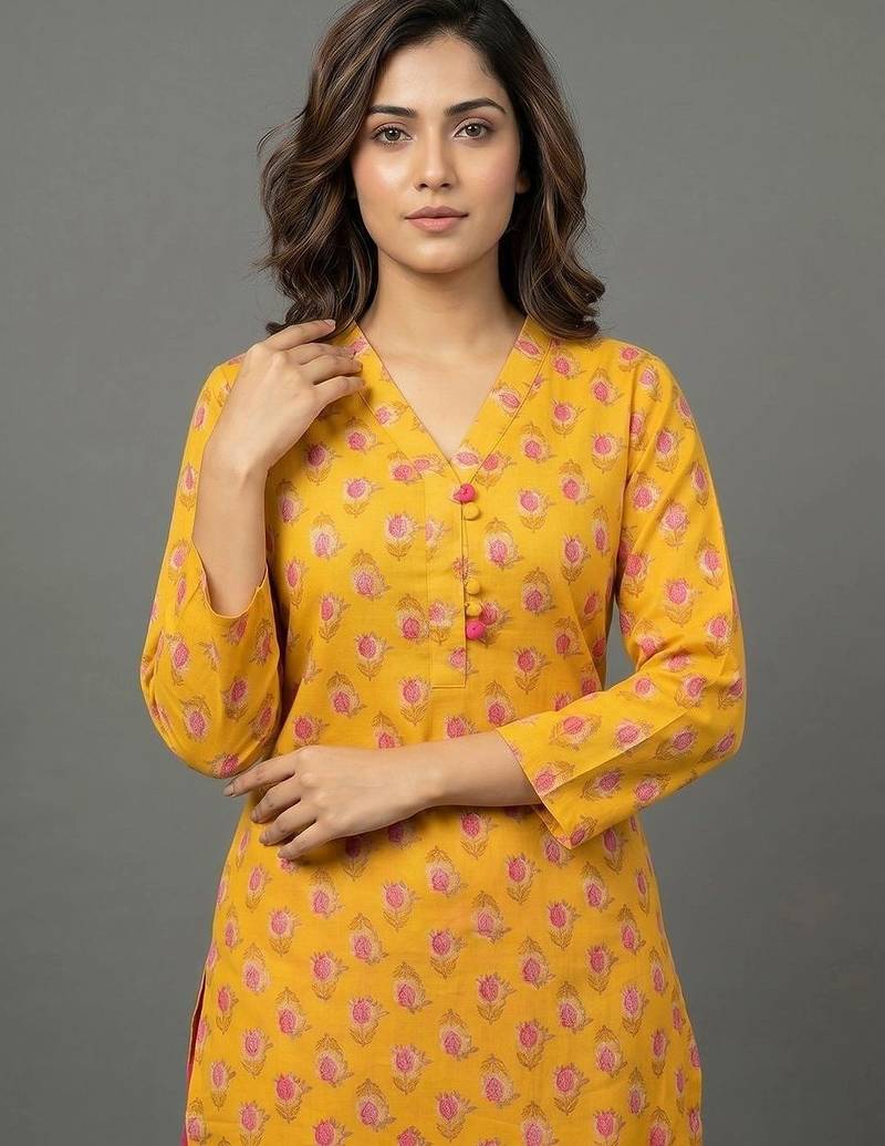 smart womens latest kurta set