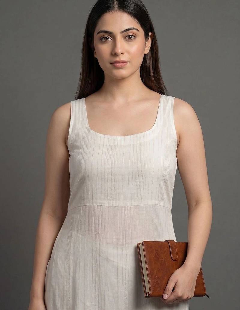 tailored women kurta with palazzos
