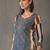 smart women printed kurta with trousers with dupatta