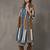 smart women printed kurta with trousers with dupatta