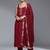 everyday workwear women kurta with trousers with dupatta