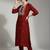 structured women embroidered kurta with trousers with dupatta