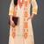 tailored women printed kurta with trousers