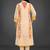 tailored women printed kurta with trousers