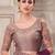 magenta sequinned georgette saree