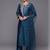 tailored women embroidered kurta with trousers with dupatta