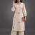 tailored women printed kurta with palazzos