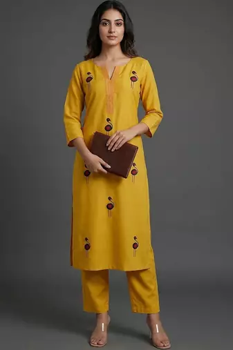 smart women summer kurta set