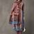 formal women printed kurta with palazzos with dupatta