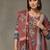 formal women printed kurta with palazzos with dupatta