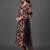 workwear women printed kurta with trousers with dupatta