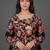 workwear women printed kurta with trousers with dupatta