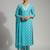 structured women printed kurta with palazzos with dupatta