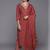 workwear women printed kurta with trousers with dupatta