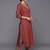 workwear women printed kurta with trousers with dupatta