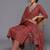 workwear women printed kurta with trousers with dupatta