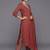 workwear women printed kurta with trousers with dupatta