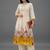 tailored women printed kurta with palazzos