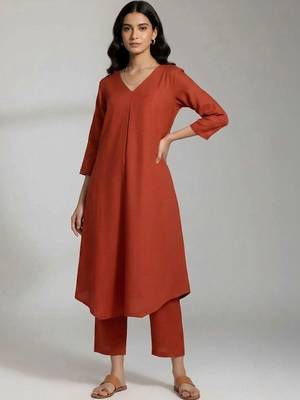 tailored women kurta with trousers 1