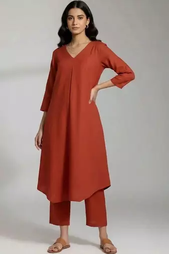 tailored women kurta with trousers