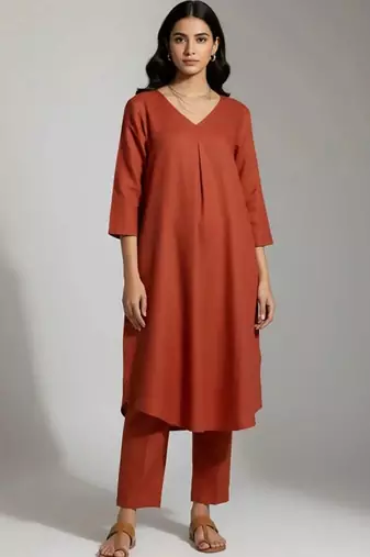 tailored women kurta with trousers