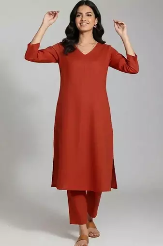 tailored women kurta with trousers