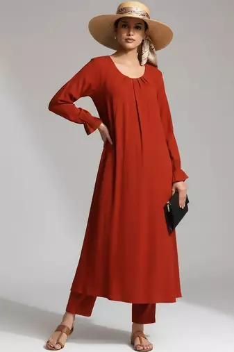 tailored women kurta with trousers