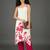 structured women printed kurta with palazzos