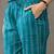 structured women printed kurta with trousers with dupatta