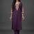 tailored women embroidered kurta with trousers