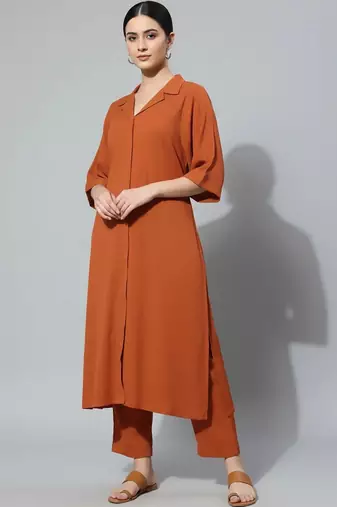 everyday workwear women kurta with trousers