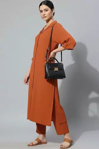 everyday workwear women kurta with trousers