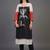 smart women dyed kurta with trousers