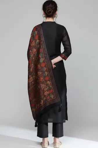 workwear women kurta with trousers with dupatta