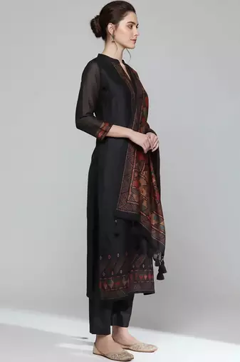 workwear women kurta with trousers with dupatta