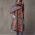 formal women printed kurta with trousers with dupatta