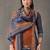 formal women printed kurta with trousers with dupatta